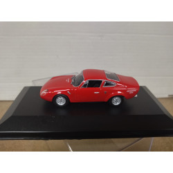 FIAT ABARTH 1000 1963 BIALBERO RED 1:43 METRO HACHETTE CAJA NO ORIGINAL