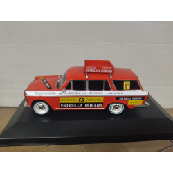 SEAT 1500 FAMILIAR 1967 ESTRELLA DORADA 1:43 SALVAT IXO CAJA NO ORIGINAL