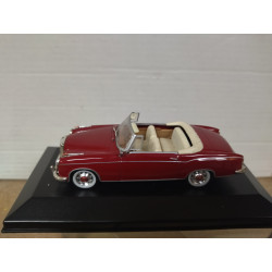MERCEDES-BENZ W128 220 SE 1958 CONV. 1:43 CAJA NO ORIGINAL DEFECT/NO STAR/LIMPIA