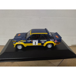 FIAT 131 ABARTH 1979 RALLY CATALUÑA FERNANDEZ 1:43 CAJA NO ORIGINAL DEFECT/NO ANTENA