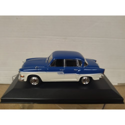 VEB SACHSENRING P240 1960 BLUE/WHITE 1:43 DeAGOSTINI IXO BOX NO ORIGINAL
