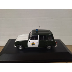 RENAULT 4 TL 1985 GUARDIA CIVIL 1:43 ALTAYA IXO CAJA NO ORIGINAL DEFECT/NO RETRO