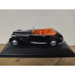 LANCIA ASTURA 1945 CONVERTIBLE BLACK 1:43 DeAGOSTINI CAJA NO ORIGINAL
