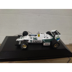 WILLIAMS FW08C 1983 FORD FORMULA F1 KEKE ROSBERG 1:43 RBA IXO CAJA NO ORIGINAL