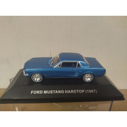 FORD MUSTANG 1967 HARDTOP BLUE MUSTANG-AMERICAN CARS 1:43 ALTAYA IXO
