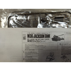 M36 JACKSON TANK WITH HARLEY DAVIDSON WW 2 MODEL KIT 1:76 FUJIMI NO BOX