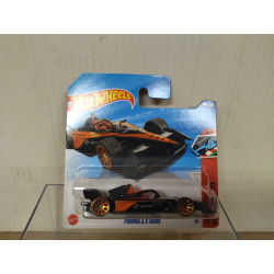 FORMULA E GEN BLACK/ORANGE NEON 4/5 TRACK ACES 1:64 HOT WHEELS