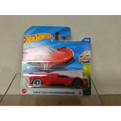 CADILLAC PROJECT GTP HYPERCAR RED 1/5 EXOTICS 1:64 HOT WHEELS