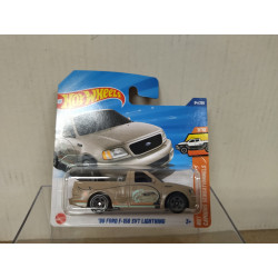 FORD F-150 1999 SVT LIGHTNING BEIGE 7/10 HOT TRUCKS 1:64 HOT WHEELS