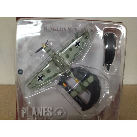 JUNKERS JU 87 STUKA LUFTWAFFE PLANES/AVIONES WW 2 1:72 SALVAT IXO
