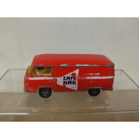 VOLKSWAGEN T2 PANEL CAFE HAG (4) 1:60/apx 1:64 MAJORETTE 244 NO BOX