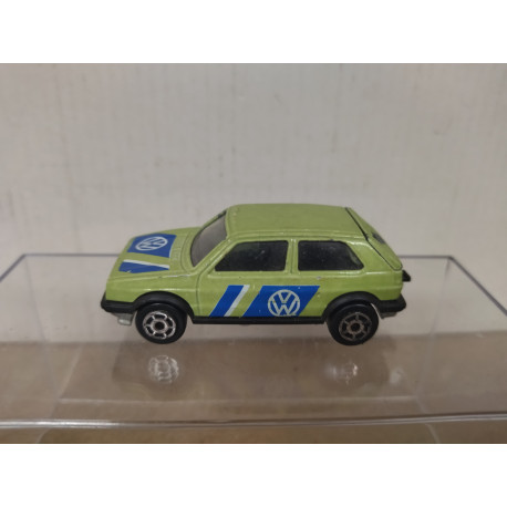 VOLKSWAGEN GOLF 2 GTi GREEN 1:56/apx 1:64 MAJORETTE 235 NO BOX
