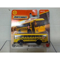 MBX EV SCHOOL BUS 123/125 1:64 MATCHBOX