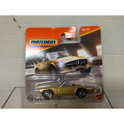 MERCEDES-BENZ W113 230 SL 1963 GOLD 46/125 1:64 MATCHBOX