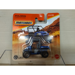 POLARIS RANGER EV BLUE 111/125 1:64 MATCHBOX