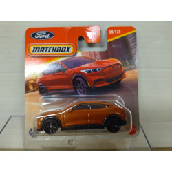 FORD MUSTANG 2021 MACH-E ORANGE 39/125 1:64 MATCHBOX