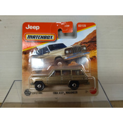 JEEP WAGONEER 1964 GOLD 02/125 1:64 MATCHBOX