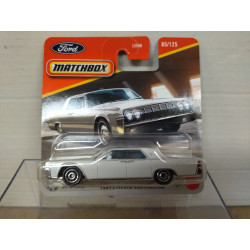 LINCON CONTINENTAL 1964 WHITE 85/125 1:64 MATCHBOX