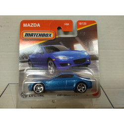 MAZDA RX-8 2004 BLUE 10/125 1:64 MATCHBOX