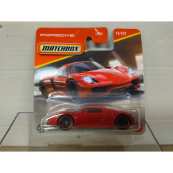 PORSCHE 918 SPYDER RED 15/125 1:64 MATCHBOX