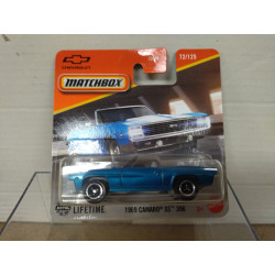 CHEVROLET CAMARO 1969 SS 396 CONVERTIBLE BLUE 72/125 1:64 MATCHBOX