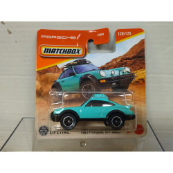 PORSCHE 911 1985 RALLY GREEN 120/125 1:64 MATCHBOX