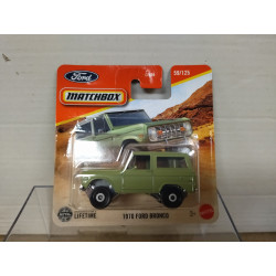 FORD BRONCO 1970 GREEN 59/125 1:64 MATCHBOX