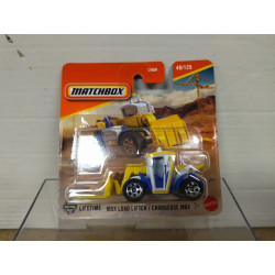 MBX LOAD LIFTER/CARGADOR YELLOW 48/125 1:64 MATCHBOX
