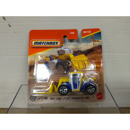 MBX LOAD LIFTER/CARGADOR YELLOW 48/125 1:64 MATCHBOX