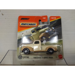 DODGE V-SERIES 1940 TRUCK 119/125 1:64 MATCHBOX