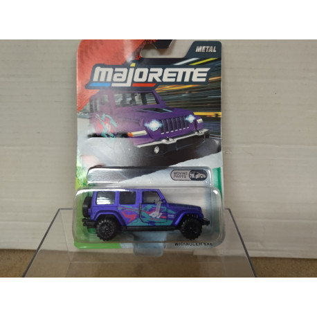 JEEP WRANGLER 4XE PURPLE n41 RACING /apx 1:64 MAJORETTE