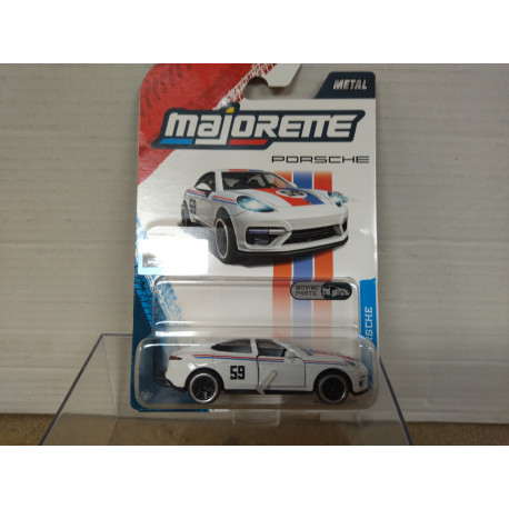 PORSCHE PANAMERA WHITE n59 PORSCHE PREMIUM 1:64 MAJORETTE