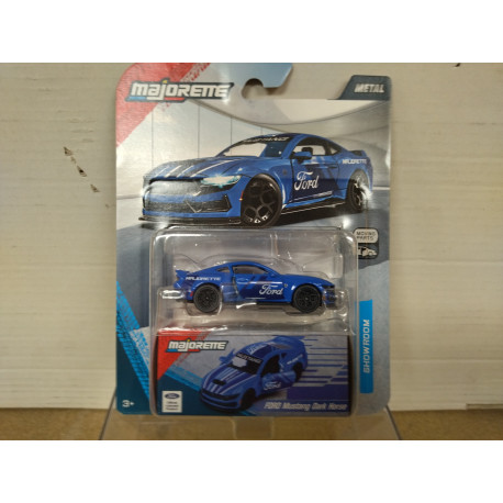 FORD MUSTANG DARK HOUSE BLUE SHOWROOM DELUXE /apx 1:64 MAJORETTE