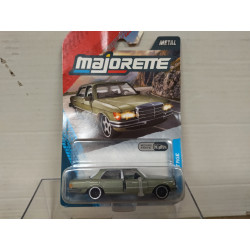 MERCEDES-BENZ W116 450 SEL GREEN VINTAGE /apx 1:64 MAJORETTE