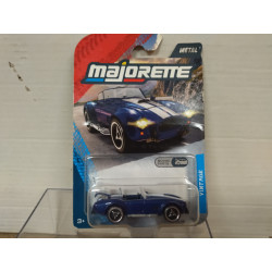 SHELBY COBRA BLUE/WHITE VINTAGE /apx 1:64 MAJORETTE