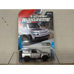 LAND ROVER DEFENDER 90 SILVER PREMIUM SHOWROOM /apx 1:64 MAJORETTE