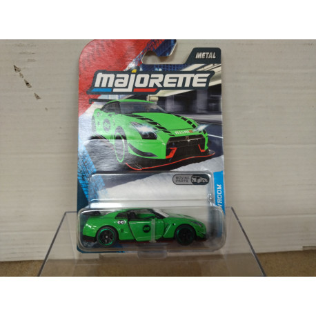 NISSAN GT-R NISMO GT3 GREEN PREMIUM SHOWROOM /apx 1:64 MAJORETTE