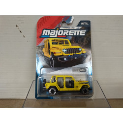 JEEP WRANGLER 4XE YELLOW PREMIUM SHOWROOM /apx 1:64 MAJORETTE