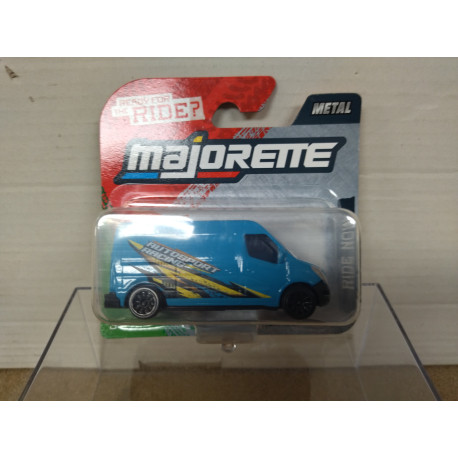 RENAULT MASTER BLUE RIDE NOW /apx 1:64 MAJORETTE
