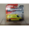 RENAULT MASTER AMBULANCE EMERGENCY RIDE NOW /apx 1:64 MAJORETTE