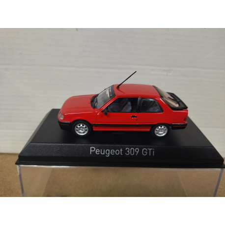 PEUGEOT 309 1987 GTi VALLELUNGA RED 1:43 NOREV 473911 NV