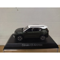 CITROEN C3 AIRCROSS 2025 MONTANA GREEN & WHITE ROOF 1:43 NOREV 155342 NV