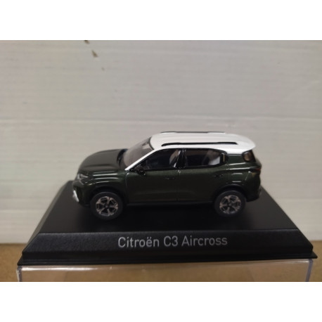 CITROEN C3 AIRCROSS 2025 MONTANA GREEN & WHITE ROOF 1:43 NOREV 155342 NV