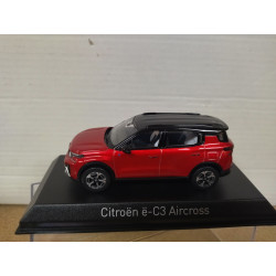 CITROEN E-C3 AIRCROSS 2025 ELIXIR RED & BLACK ROOF 1:43 NOREV 155341 NV