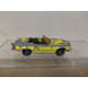 MERCEDES-BENZ R107 350 SL CABRIOLET YELLOW (2) 1:60/apx 1:64 MAJORETTE 213 NO BOX