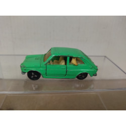FIAT 127 GREEN (2) 1:55/apx 1:64 MAJORETTE 203 NO BOX
