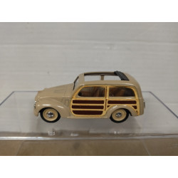 FIAT 500 1949 GIARDINETTA LEGNO 1:43 BRUMM R048 NO BOX