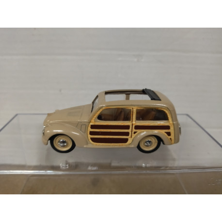 FIAT 500 1949 GIARDINETTA LEGNO 1:43 BRUMM R048 NO BOX