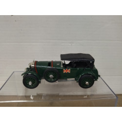 BENTLEY 4,5 LITROS 1928 HP 105-130 GREEN 1:43 BRUMM R100 NO BOX