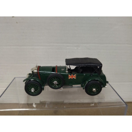 BENTLEY 4,5 LITROS 1928 HP 105-130 GREEN 1:43 BRUMM R100 NO BOX